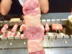 羊肉串-長壹旋转烤吧 农家鸡火锅