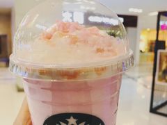 樱花浪漫奶香星冰乐CBCRM-星巴克(北京复兴路店)