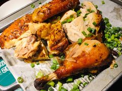 绿茶葱香烤鸡-绿茶餐厅(乐峰广场店)