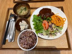 汉堡肉套餐-Café & Meal MUJI(北京坊店)