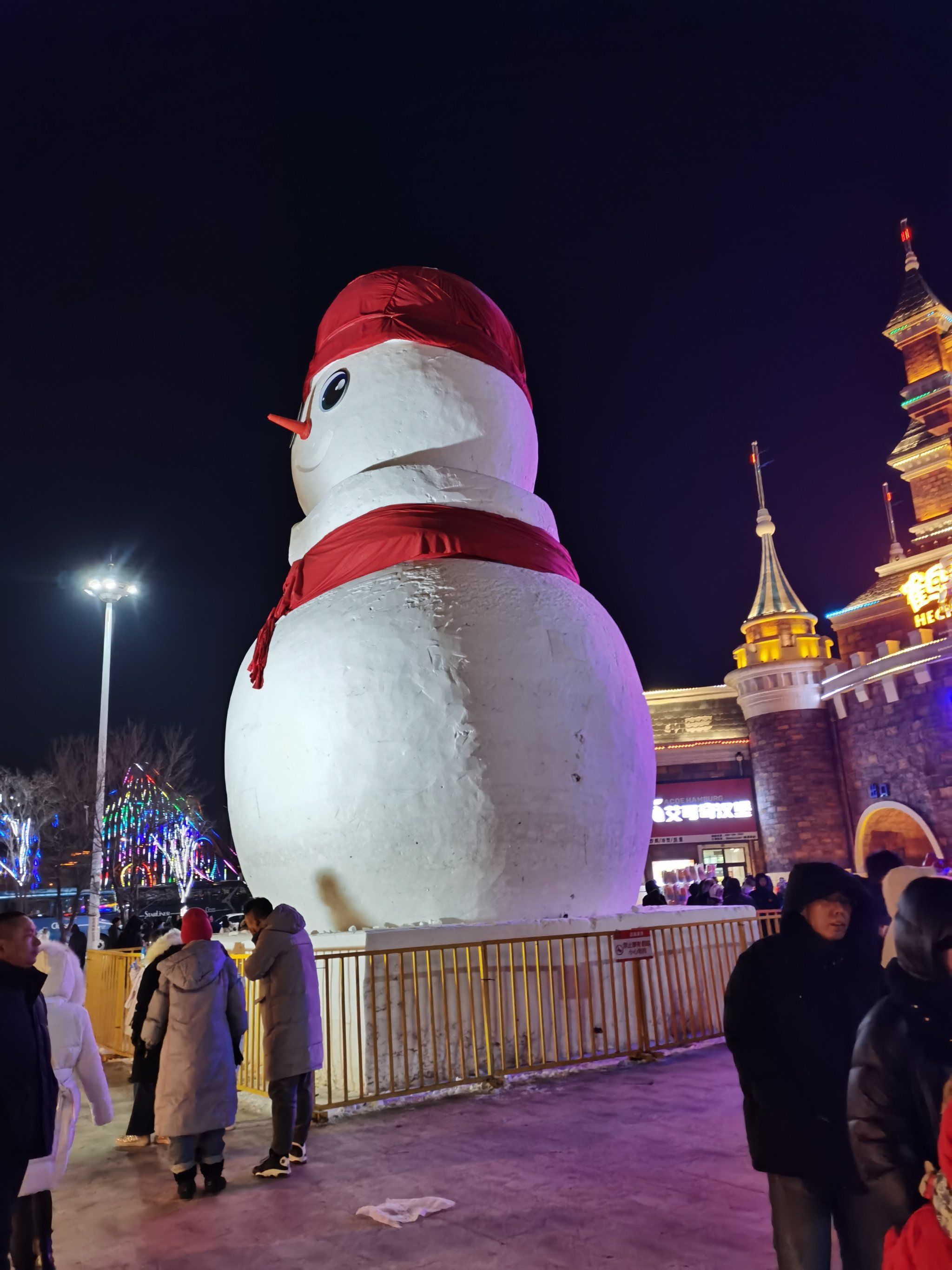 冰雕表演超欢乐