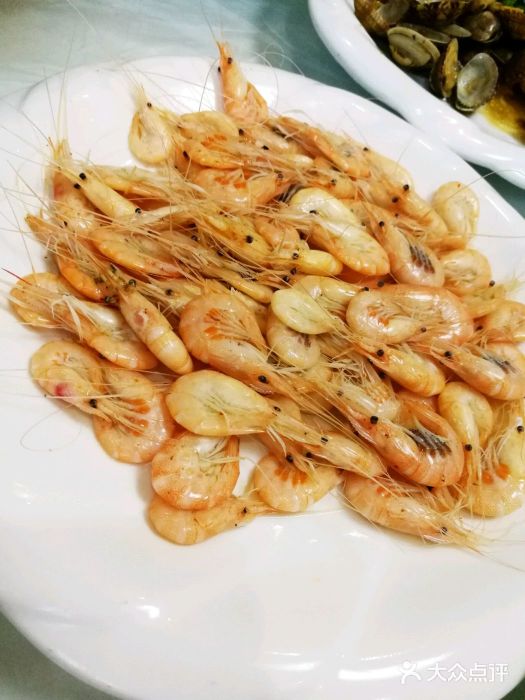 郑家海鲜排档(舟山店)白灼水白虾图片