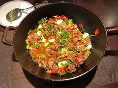 现炒黄牛肉-小隐人家(乐松店)