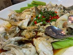 鲜花椒蒸桂花鲈-猪肉婆私房菜(容桂总店)