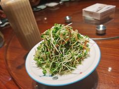 豆皮拌萝卜苗-聚缘堂·海鲜私房菜(松岭路店)