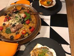 焗烤扇贝-CRAZYONES西班牙海鲜饭(日月光店)