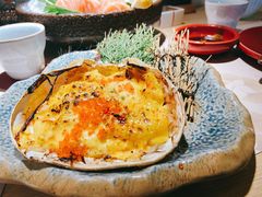 蛋黄焗香箱蟹-江左尚白日本料理(万象城店)