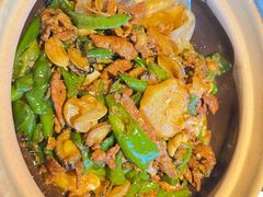 鲍鱼辣椒炒肉-农耕记·湖南土菜(海上世界店)