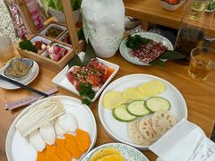 -柠檬花院烤肉·会议团建·聚会·求婚(三圣乡店)