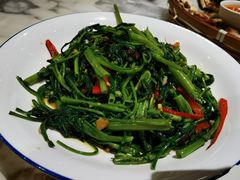 马拉盏炒通菜-今之味南亚厨房·探店指南(领展购物广场店)