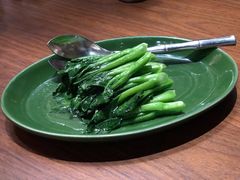 清炒芥兰-君悦酒店·1881·北京烤鸭