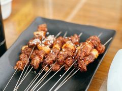 蒜瓣烤羊肉-老磨油饼(高陵店)