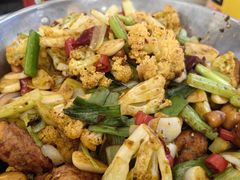 干锅菜花-八方后身麻辣鸡块(总店)