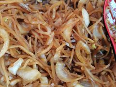 葱头拌芥菜丝-津门生茂包子铺