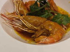 金黄咖喱罗氏虾-解放碑威斯汀酒店-知味国际美食餐厅