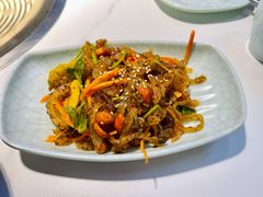 泡椒鱼皮-猪啊牛呀羊啊铜盘烤肉(正大广场店)