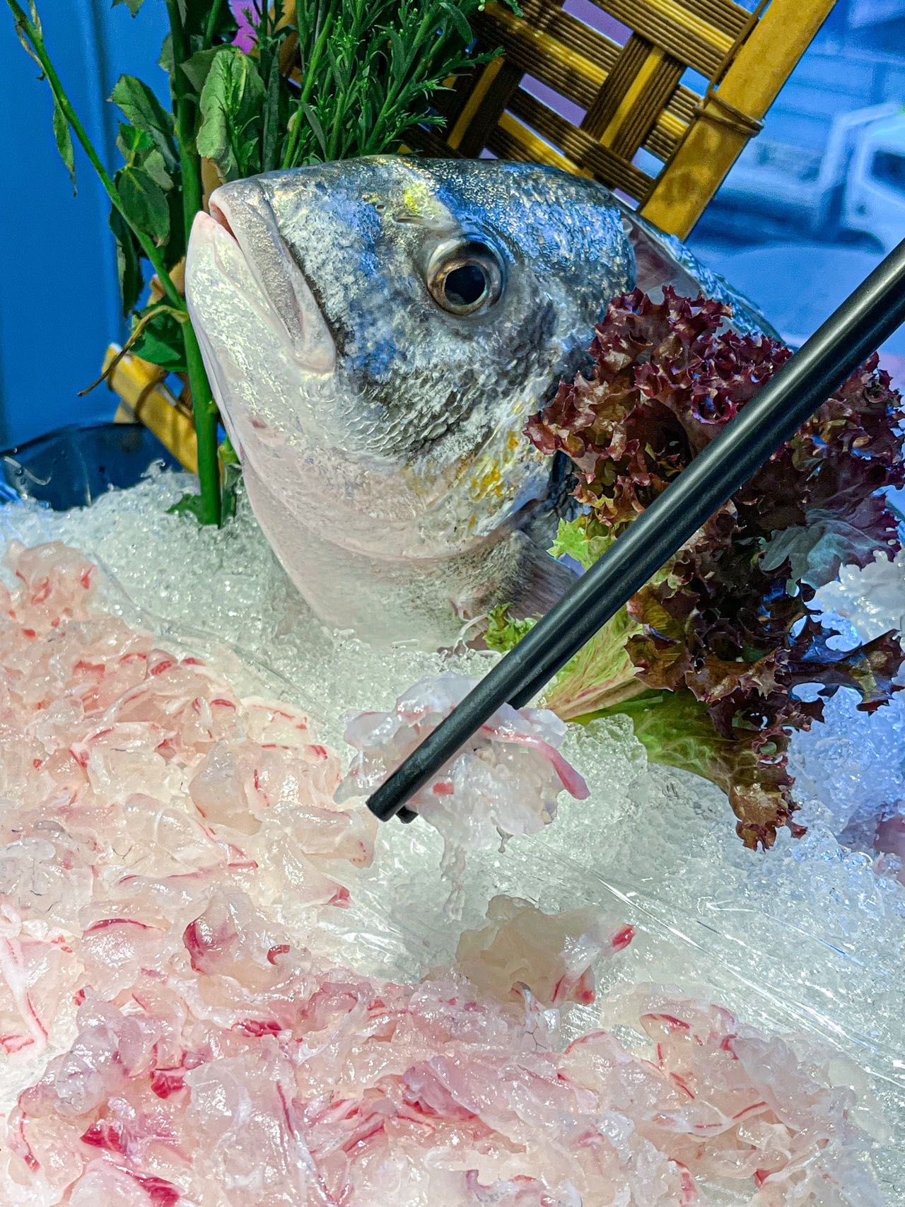 隐藏在广州建六的金雕刺身竟然一试难忘!