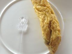 今早酒店自助餐的大便omelet&nbsp;嚇人-上海浦东丽思卡尔顿酒店