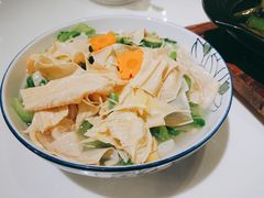 鲜支竹捞水东芥菜-清晖小苑•顺德地方菜(壹海城店)