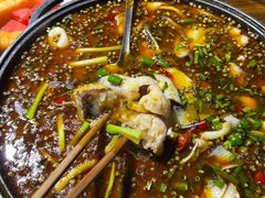 现杀水库花鲢鱼-灶东家民间菜(回兴店)