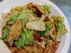 馕炒莲花白-撒拉花儿·新疆菜·清真(太阳宫店)