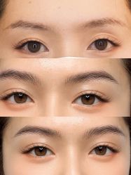 点击看大图 -杨益美学·野生眉半永久纹眉发际线