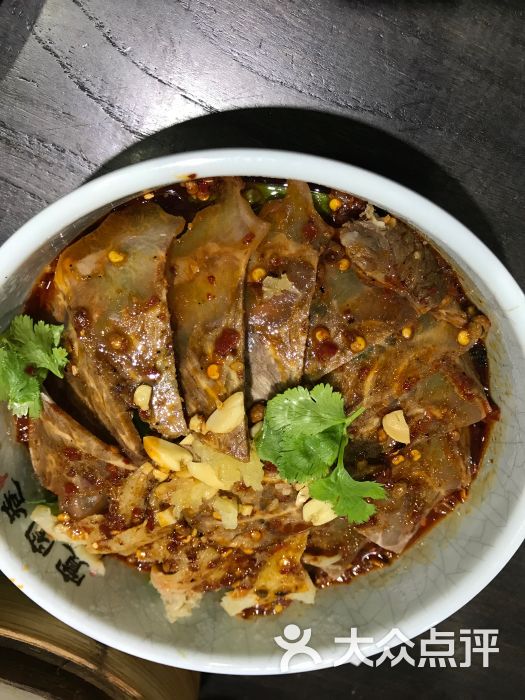 张氏宽窄巷成都名小吃(万和城购物中心店)夫妻肺片图片 - 第3张