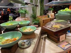 自助取餐区-东莞塘厦三正半山温泉酒店·沙利文西餐厅
