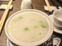 瑶柱菜心粒粥-广州花园酒店荔湾亭·地道点心·粤式饮茶