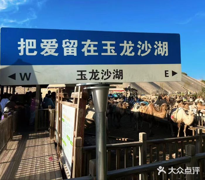 玉龙沙湖景区图片