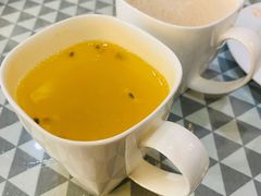 百香果暖饮料-嘉喜来比萨(罗马花园店)