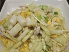 茭儿菜炒鸡蛋-广迎居老正兴菜馆