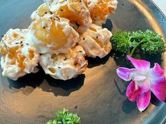 杏仁片芥末美乃滋虾-上海小南国(正大店)