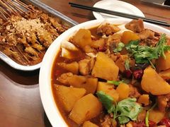 -老兰家传统烧烤炒菜泡馍(小南门店)