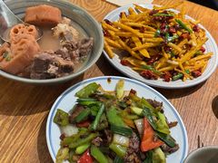 干煸藕丝-静一餐厅·湖北菜(前门店)