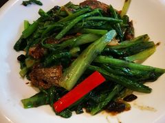 豆豉鲮鱼油麦菜-有璟阁港式餐厅(金融街购物中心店)