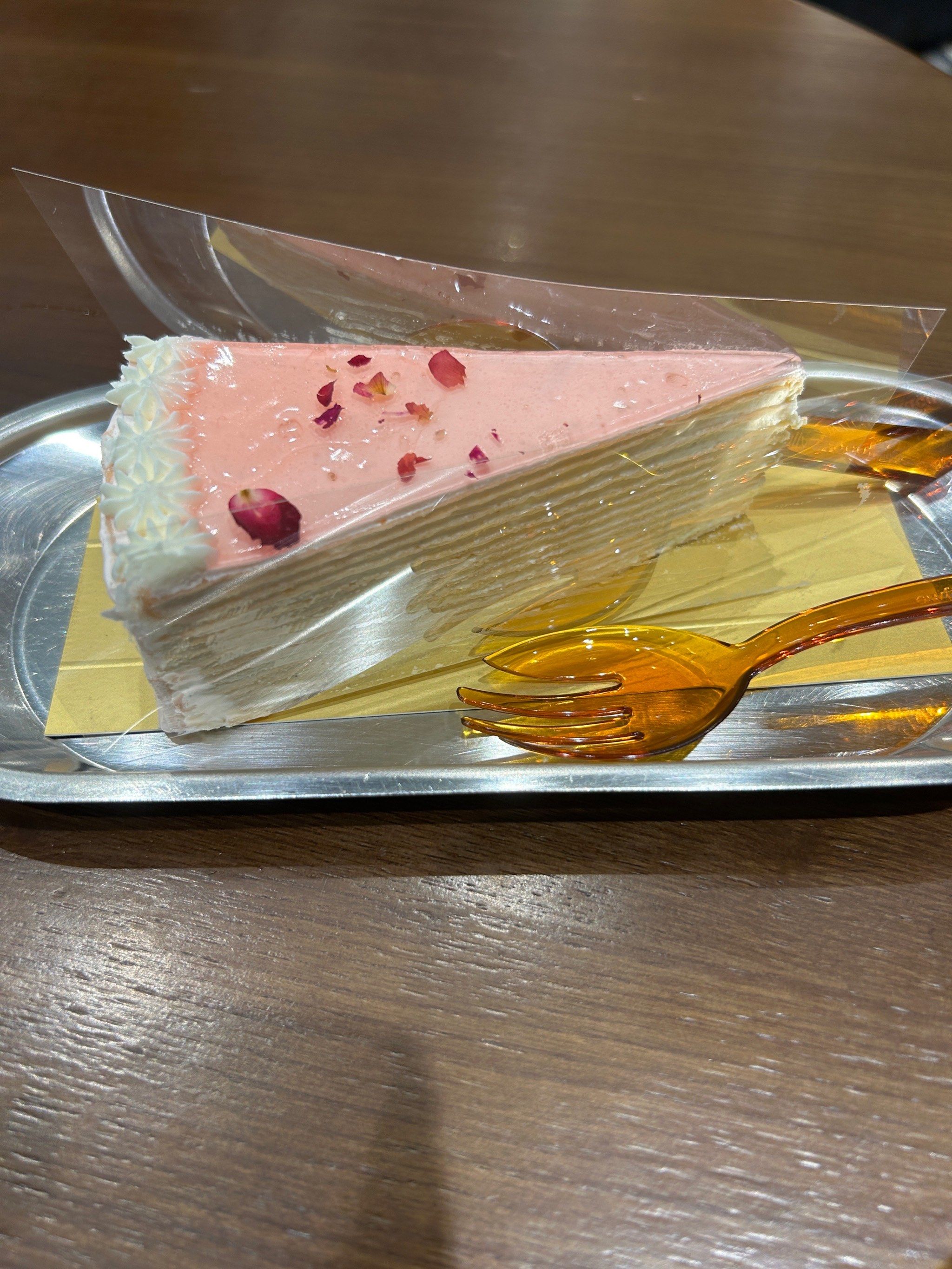 19.9的玫瑰千层蛋糕