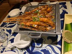 火焰虾-绿茶餐厅(王府井永宁门店)