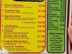 菜单-Pancakes on the rocks(冲浪者天堂店)