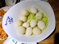鹌鹑蛋-东道煮牛肉火锅(东盛大街店)