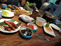 -明洞阿姨·韩式酱蟹烤肉·创意料理(三元桥店)