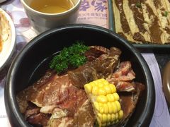 -草家酱蟹炭火烤肉店(珲春南路一店)
