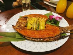 香茅草烤罗非鱼-紫滇源云南生态菜(丹凤街店)