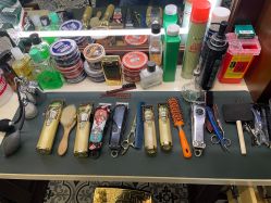 -595barbershop美式油头