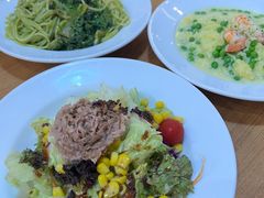 虾仁甜豌豆奶汁烩饭-萨莉亚意式餐厅(深圳北站店)