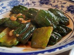 豉香拍蒜杜远凉瓜-香山家宴