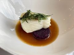 法国银鳕鱼配紫薯和辛香料汤-Jean Georges