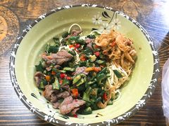 黄瓜皮炒牛肉-刘氏三和面馆