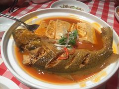 豆腐烧黄鱼-西贝莜面村(当代商城店)