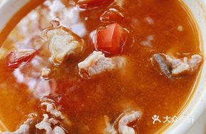 Tomato Pork and Egg Soup